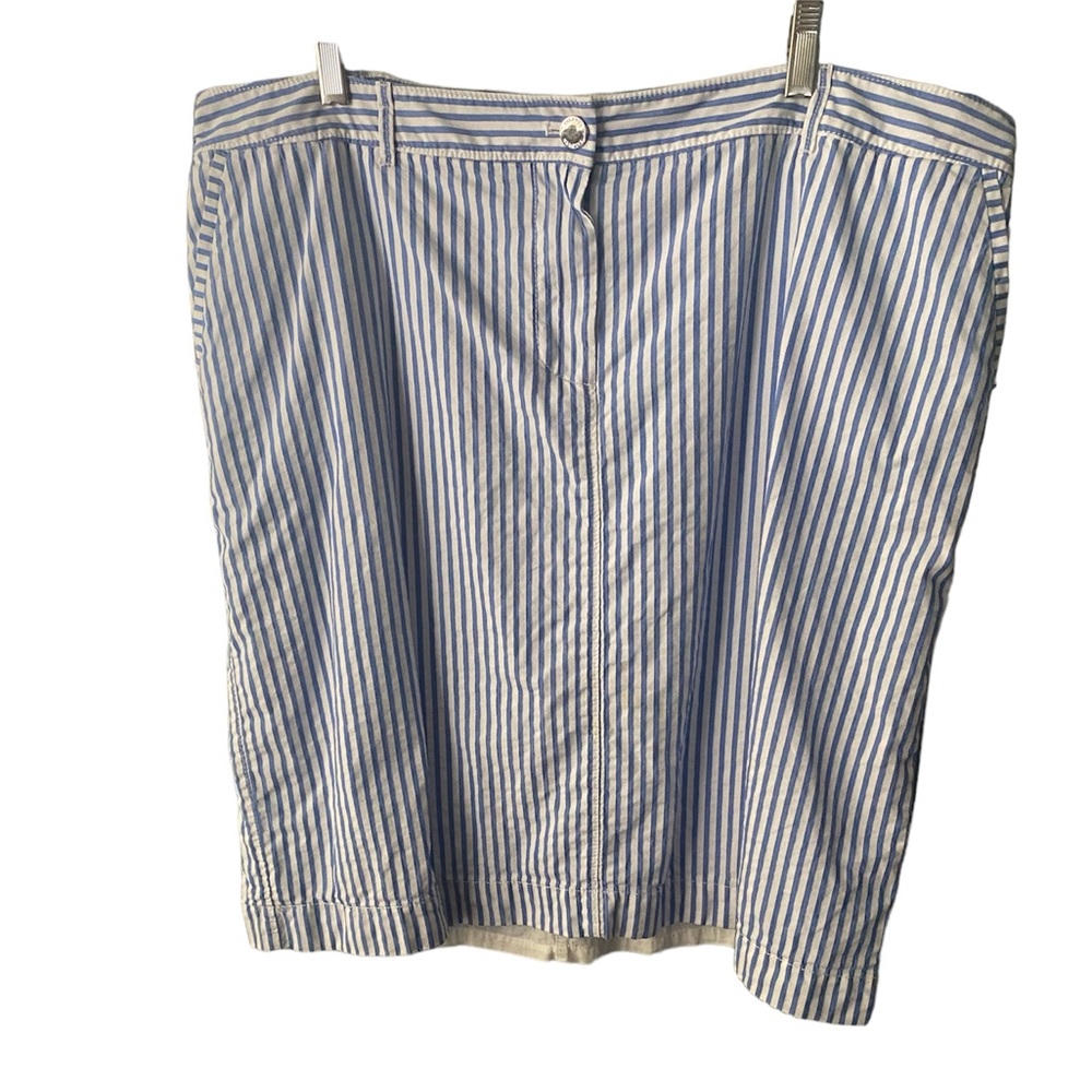 Talbots striped skirt
